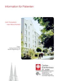 Broschüre von A bis Z - Caritas-Krankenhaus St. Josef Regensburg