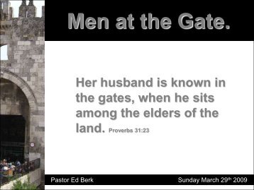 Men at the Gate.