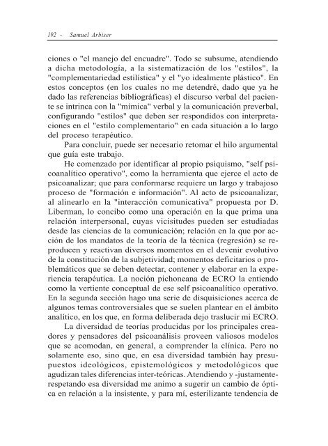 Las teorías en la práctica psicoanalítica - Asociación Psicoanalítica ...