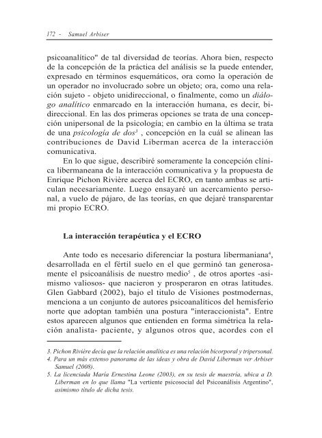 Las teorías en la práctica psicoanalítica - Asociación Psicoanalítica ...