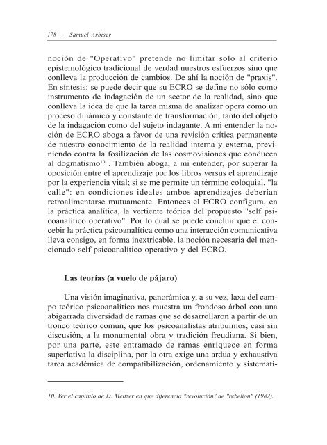 Las teorías en la práctica psicoanalítica - Asociación Psicoanalítica ...