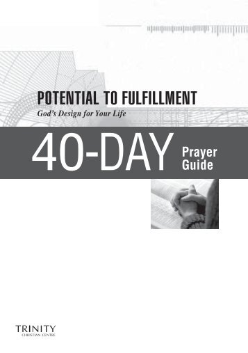 40-Day Prayer Guide - Trinity Christian Centre