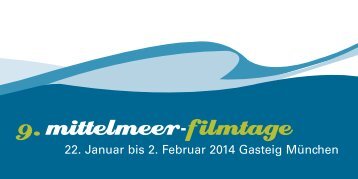 Programm (pdf) - Filmstadt München