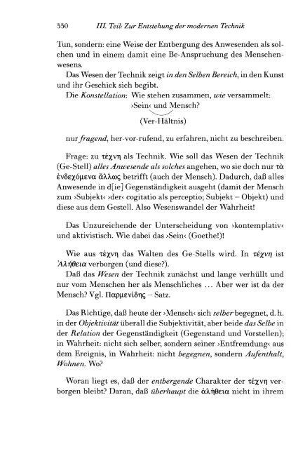 Leitgedanken zur Entstehung der Metaphysik, der ... - gesamtausgabe