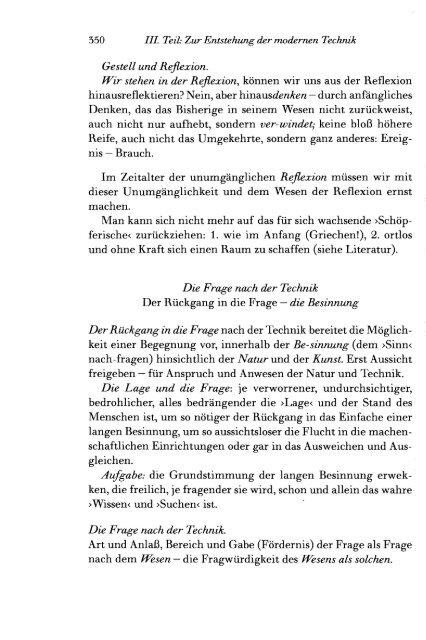 Leitgedanken zur Entstehung der Metaphysik, der ... - gesamtausgabe