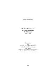 Die Neue Richtung der Erwachsenenbildung in Thüringen 1919 ...