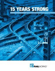 Check out our anniversary brochure. - Railworks Corporation