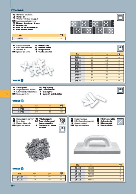 KATALOG VOREL 2010.indb