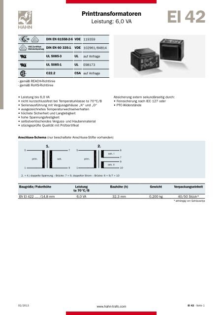 Katalog Deutsch pdf. 3,5 MB (Niedrige Auflösung)