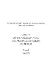 VOLUME 2 TOMO 7 C.indd - Ministério Público do Maranhão