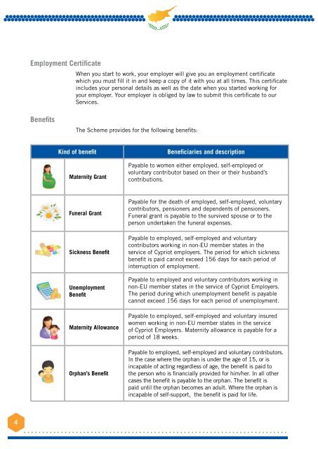 The Cyprus Social Insurance Scheme