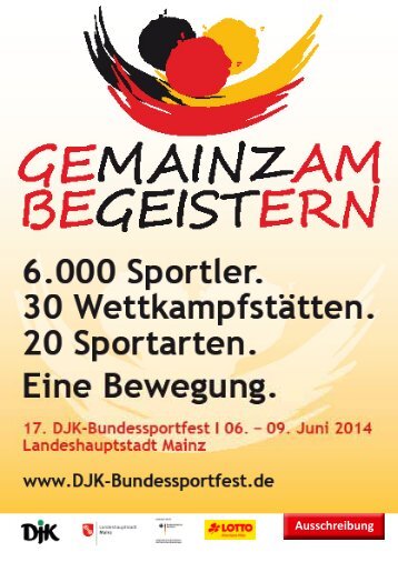 Infos, alle Sportarten - DJK-Bundessportfest 2014