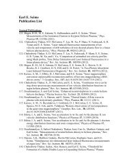 Earl E. Scime Publication List - Plasma Physics at West Virginia ...
