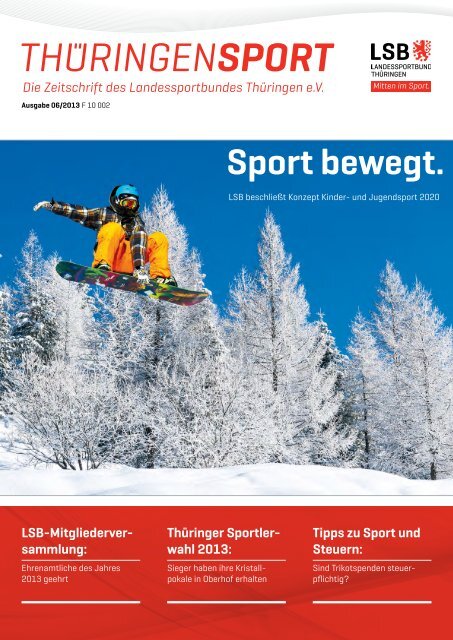 Sport bewegt. - Landessportbund Thüringen e.V.