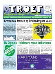 Weekblad voor Mergel- & Heuvelland - weekbladtroef.nl