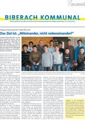 Biberach Kommunal 04/12 - Stadt Biberach an der Riss