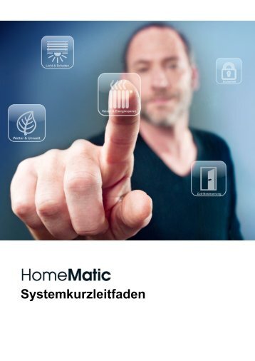 Systemkurzleitfaden zur WebUI Benutzeroberfläche - HomeMatic