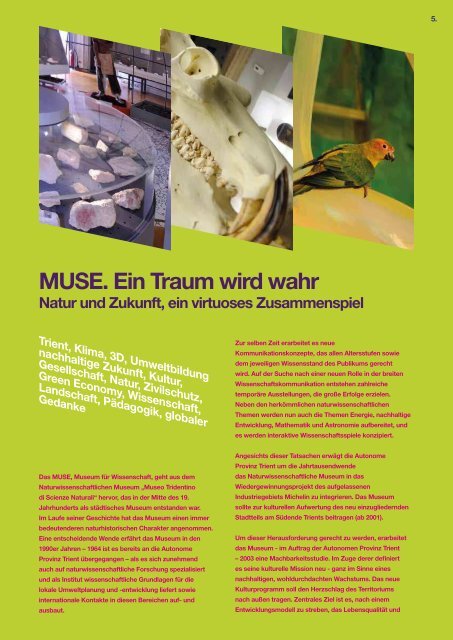 MUSE Das Museum für Wissenschaft in Trient - MUSE - Museo delle ...