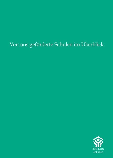 Von uns geförderte Schulen im Überblick - Evangelische ...