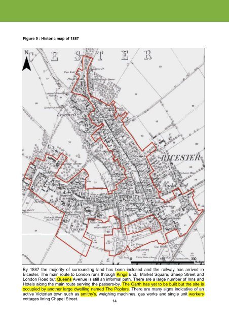 Draft Bicester Conservation Area Appraisal November 2009