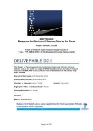 DELIVERABLE D2.1 - Ifremer
