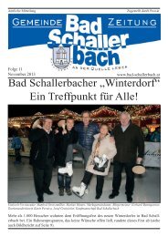 Folge 11.indd - Gemeinde Bad Schallerbach