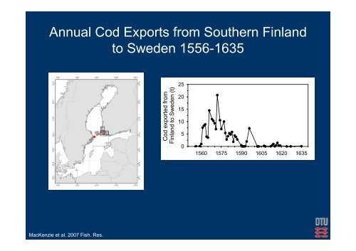 Impact of 21st Century Climate Change on Baltic Sea Fish ... - BALTEX