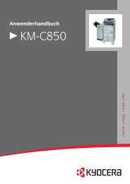KM-C850 Bedienu...nleitung A4.pdf - Kyostatics.net