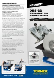 PDF DBS-22 prospekt - Tormek