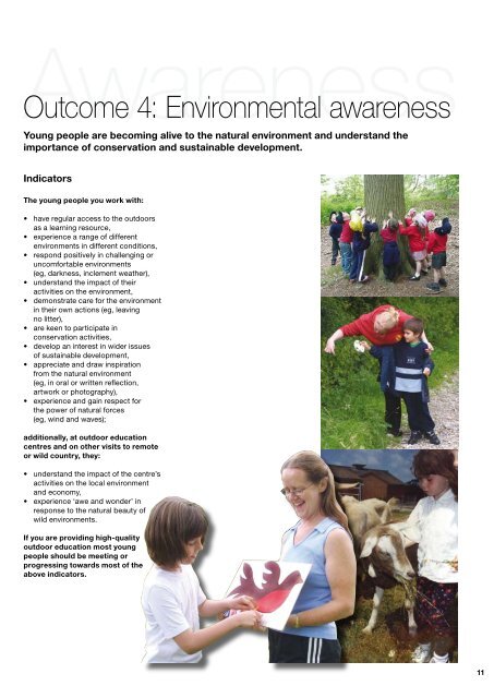 High Quality Outdoor Education - English Outdoor Council