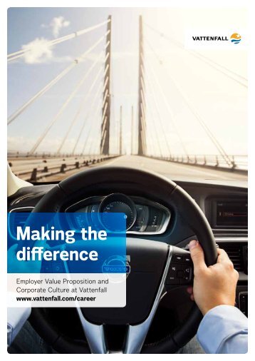 Making the difference - Vattenfall