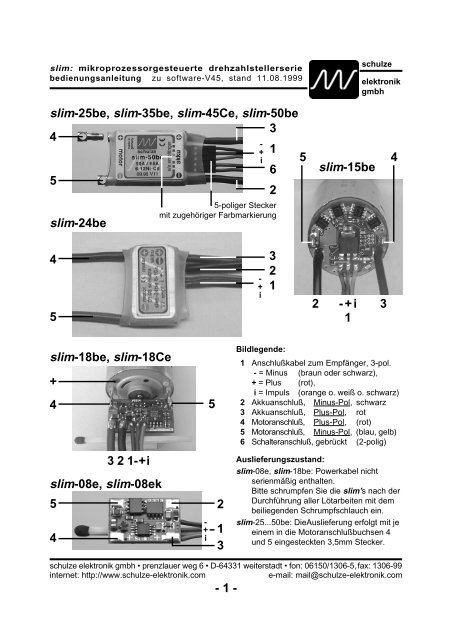 slim - Schulze Elektronik GmbH