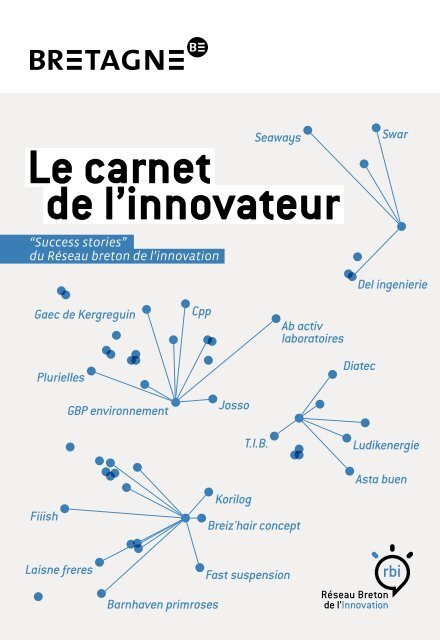 Carnet de l'Innovateur 2013 - Bretagne Innovation