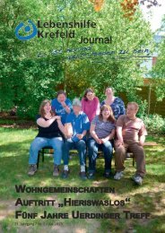 Journal Journal Jou Journal - Lebenshilfe Krefeld