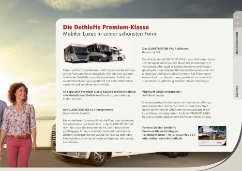 Katalog Reisemobile 2014 Teil 1 - Dethleffs