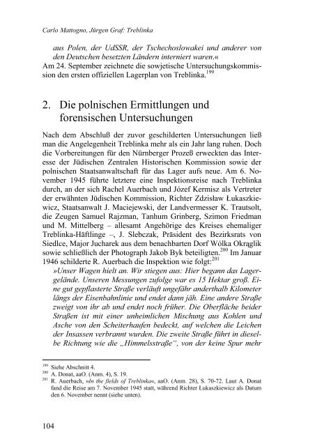 Treblinka - Vernichtungslager oder Durchgangslager?