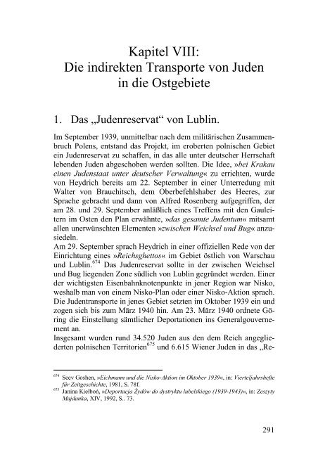 Treblinka - Vernichtungslager oder Durchgangslager?