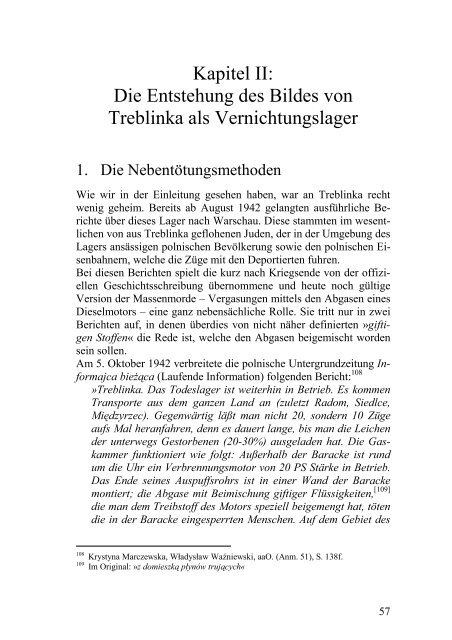 Treblinka - Vernichtungslager oder Durchgangslager?