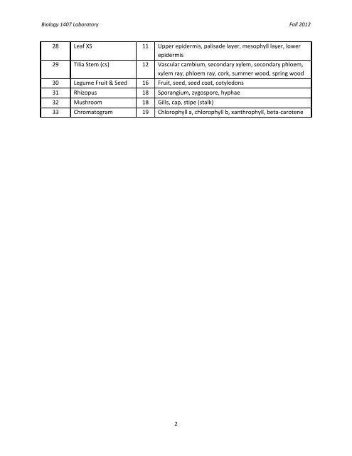 Slide Drawing List