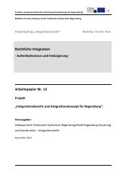 Rechtliche Integration (Matthias Vernim) - OTH Regensburg