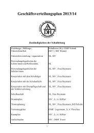 Geschaeftsverteilungsplan 13-14