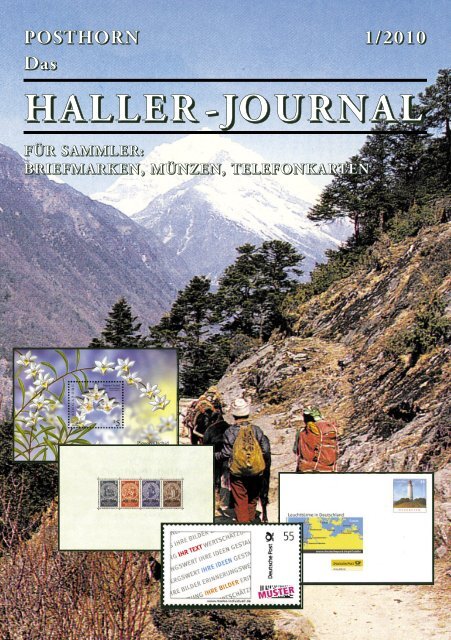 HALLER -JOURNAL - Briefmarken HALLER