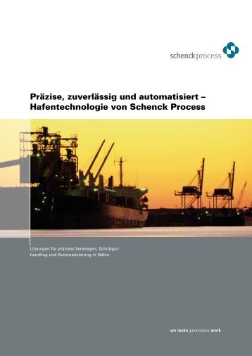 Präzise, zuverlässig und automatisiert - Schenck Process GmbH