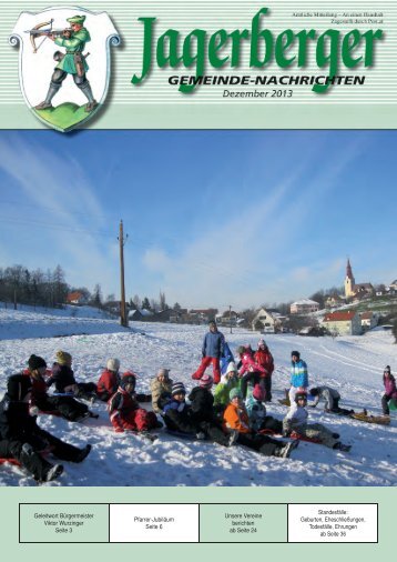 Gemeindenachrichten 2 /2013 - Marktgemeinde Jagerberg