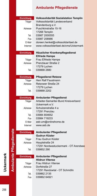 Wegweiser Pflege