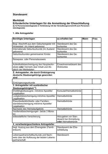 bescheinigung über die anmeldung der eheschließung eheschlie 223 ung bescheinigung über die anmeldung der eheschließung eheschlie 223 ung