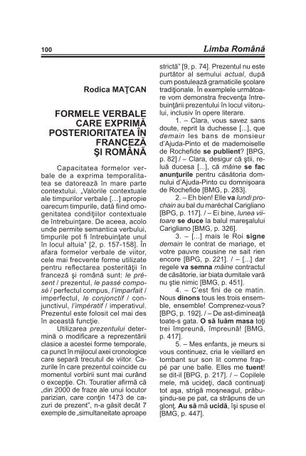 PDF - Limba Romana