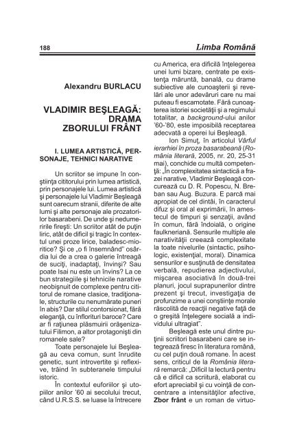 PDF - Limba Romana