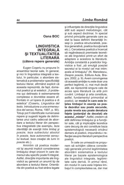 PDF - Limba Romana