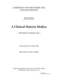 A Clinical Materia Medica - Verlag Systemische Medizin